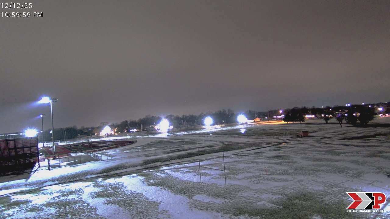 Thumbnail for current weather camera view from Portage Township Schools in Portage, Indiana