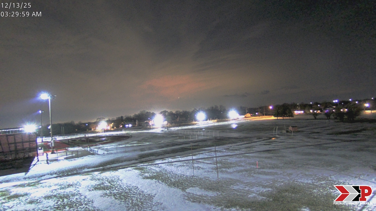 Thumbnail for current weather camera view from Portage Township Schools in Portage, Indiana