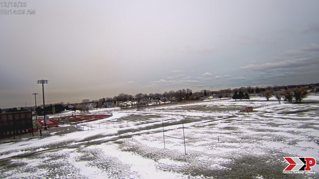 Thumbnail for current weather camera view from Portage Township Schools in Portage, Indiana