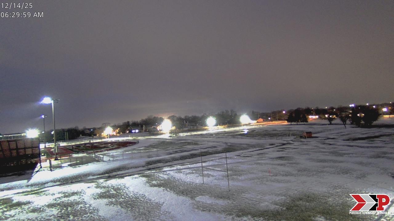 Thumbnail for current weather camera view from Portage Township Schools in Portage, Indiana