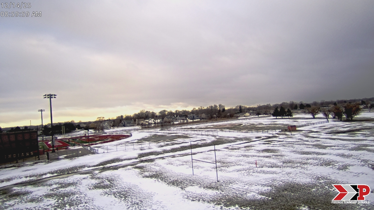 Thumbnail for current weather camera view from Portage Township Schools in Portage, Indiana