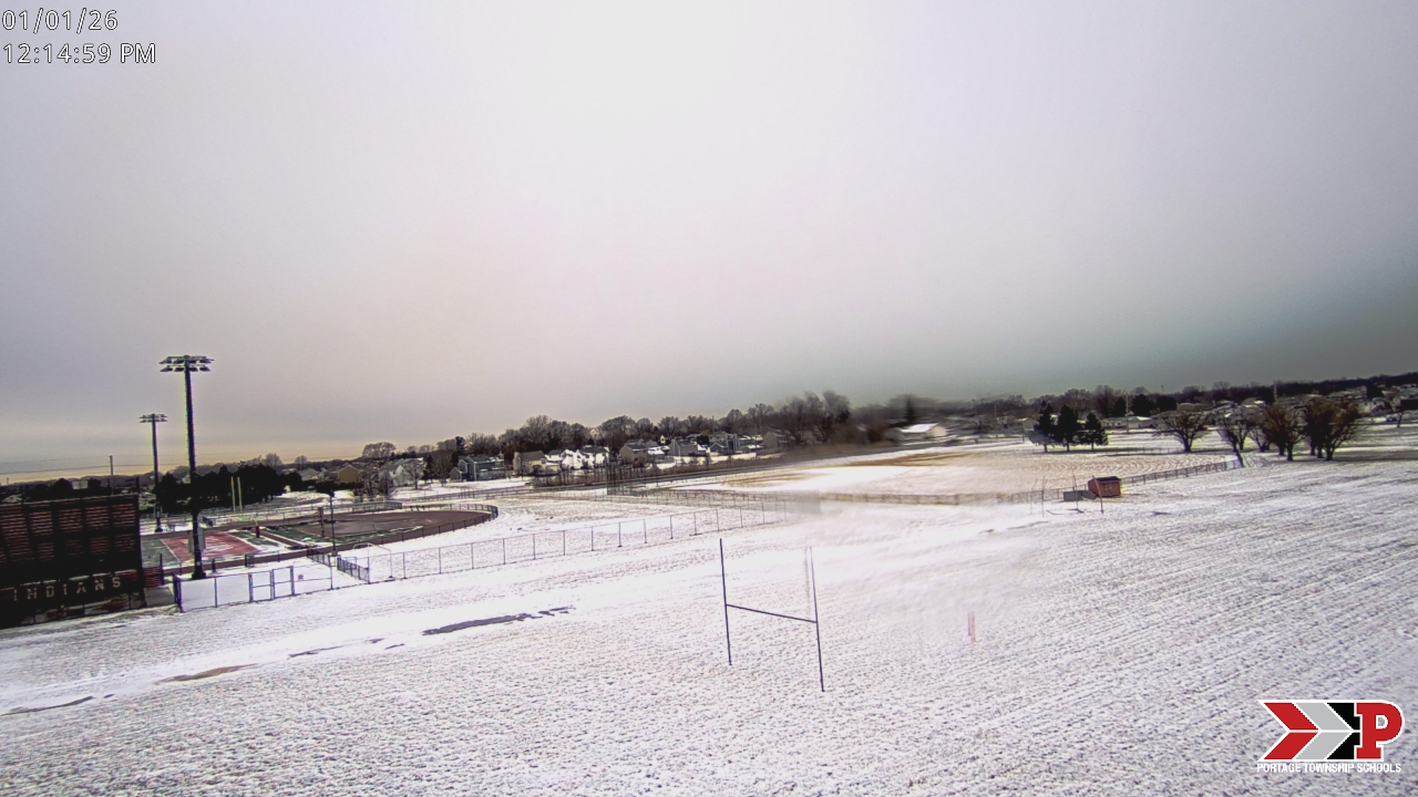 Thumbnail for current weather camera view from Portage Township Schools in Portage, Indiana