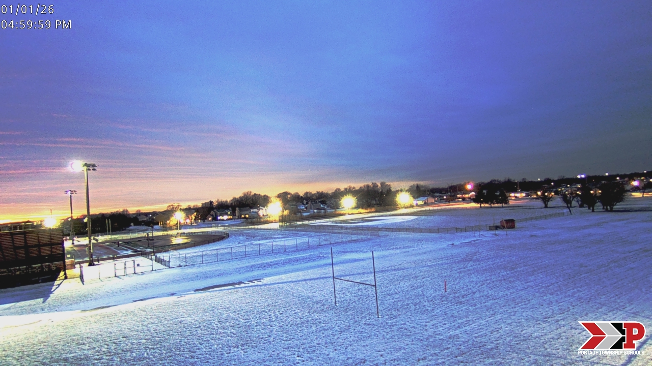 Thumbnail for current weather camera view from Portage Township Schools in Portage, Indiana