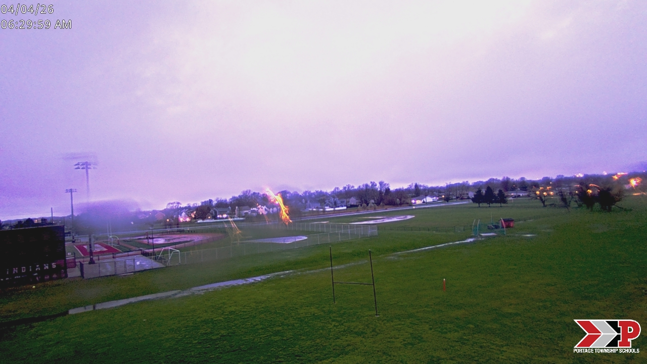 Thumbnail for current weather camera view from Portage Township Schools in Portage, Indiana