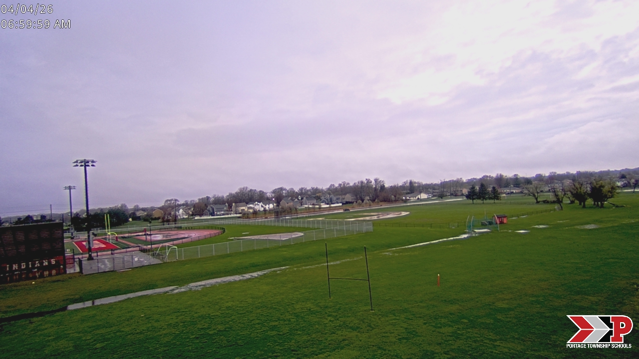 Thumbnail for current weather camera view from Portage Township Schools in Portage, Indiana