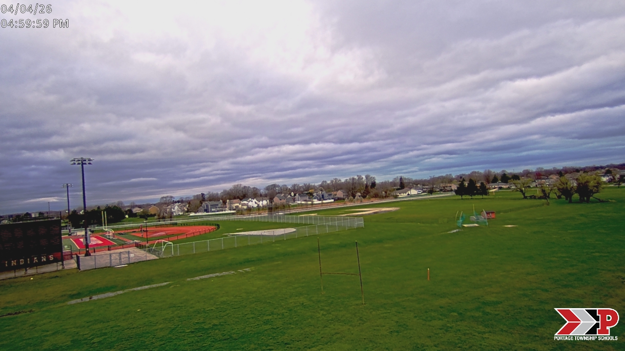 Thumbnail for current weather camera view from Portage Township Schools in Portage, Indiana