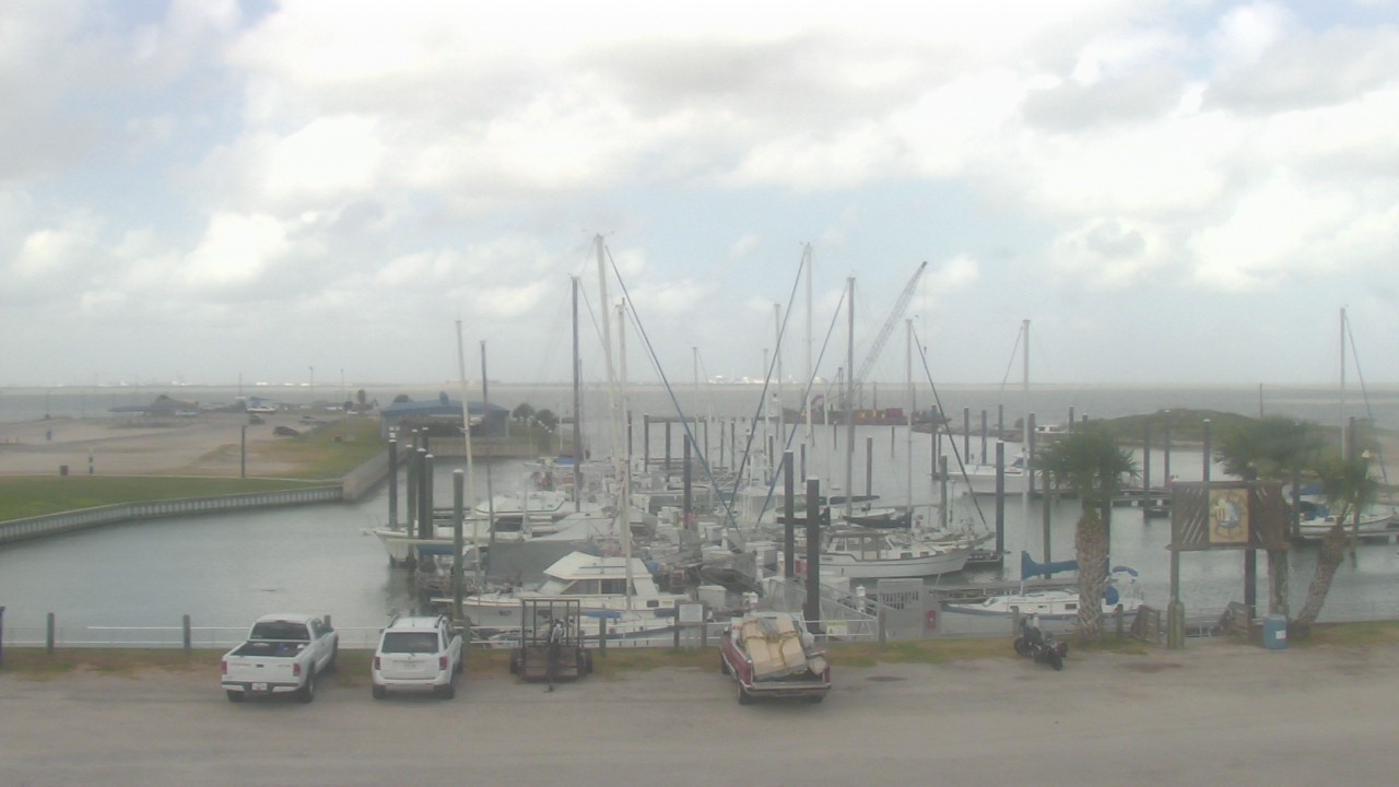 Thumbnail for current weather camera view from Nautical Landings Marina in Port Lavaca, Texas