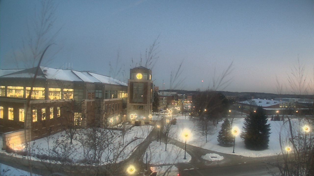 Thumbnail for current weather camera view from Eastern Michigan University in Ypsilanti, Michigan