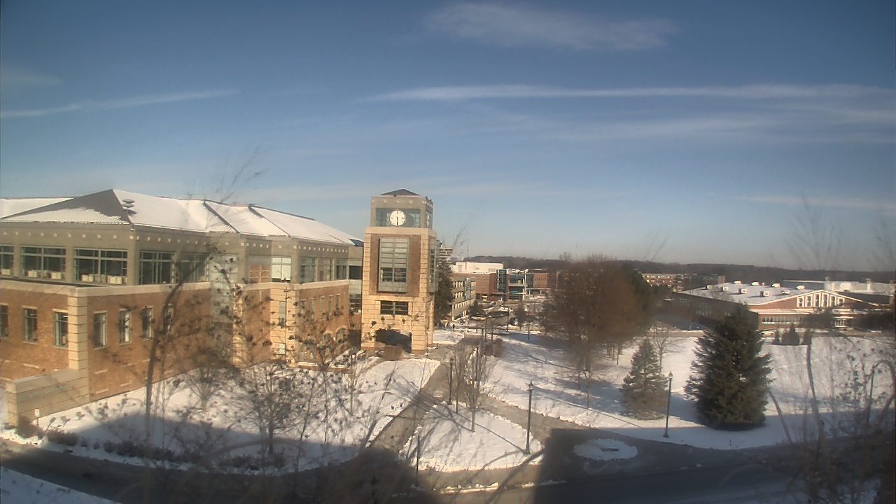 Thumbnail for current weather camera view from Eastern Michigan University in Ypsilanti, Michigan