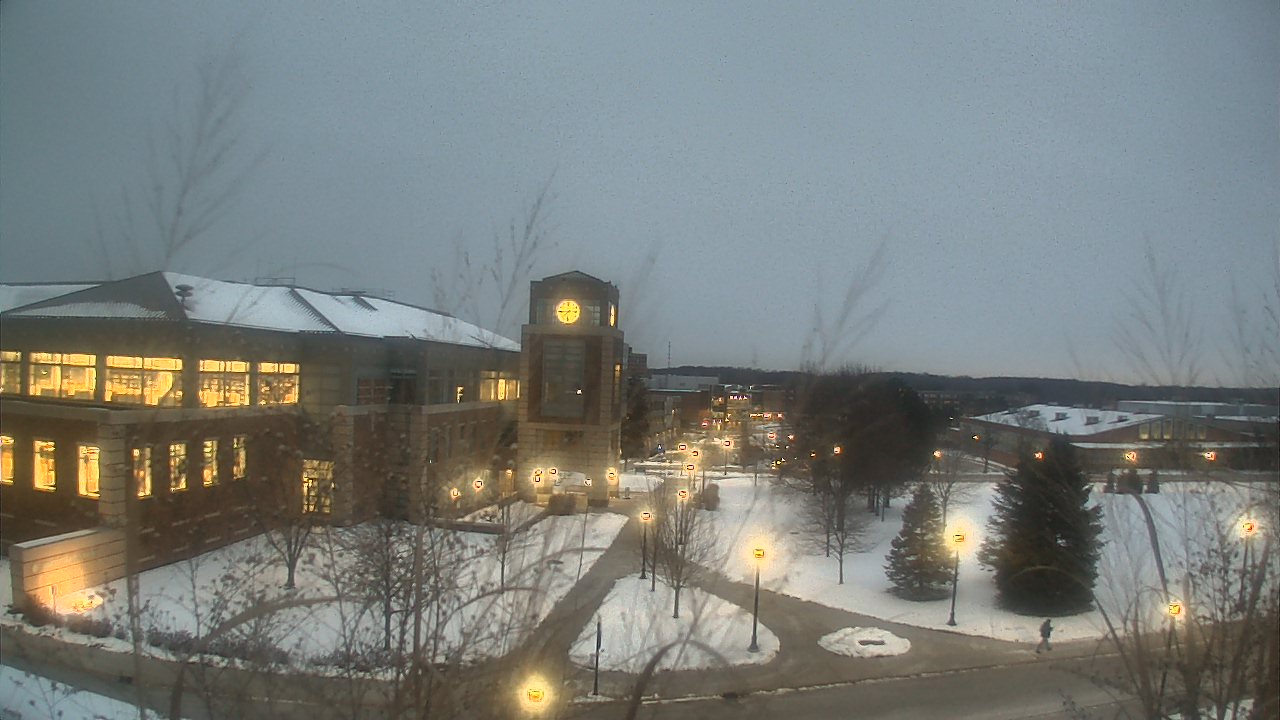 Thumbnail for current weather camera view from Eastern Michigan University in Ypsilanti, Michigan