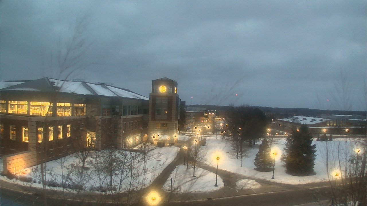 Thumbnail for current weather camera view from Eastern Michigan University in Ypsilanti, Michigan
