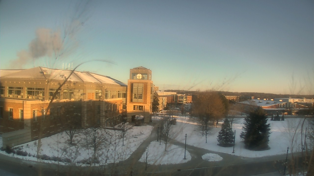 Thumbnail for current weather camera view from Eastern Michigan University in Ypsilanti, Michigan