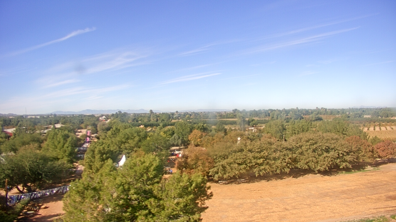 Thumbnail for current weather camera view from Schnepf Farms in Queen Creek, Arizona