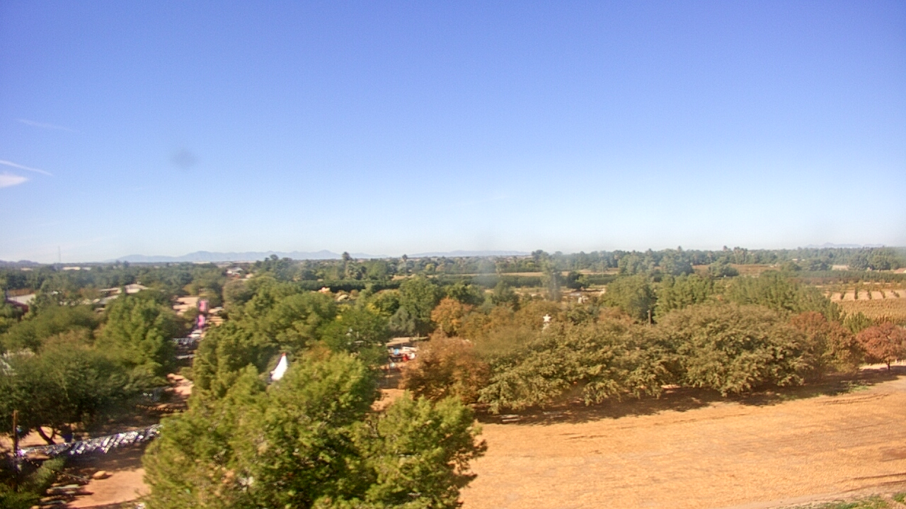 Thumbnail for current weather camera view from Schnepf Farms in Queen Creek, Arizona