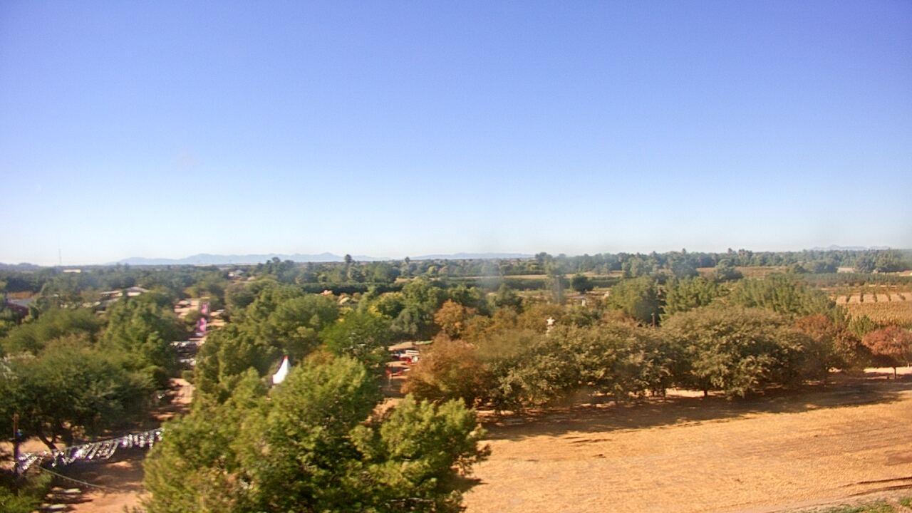 Thumbnail for current weather camera view from Schnepf Farms in Queen Creek, Arizona