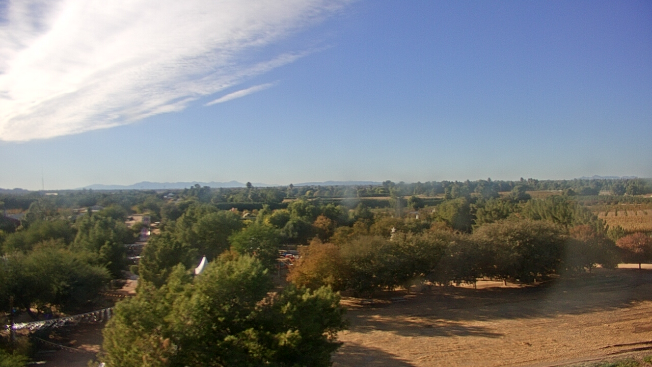 Thumbnail for current weather camera view from Schnepf Farms in Queen Creek, Arizona