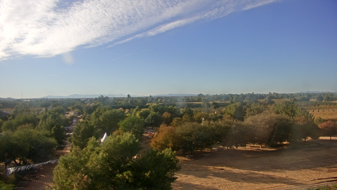 Thumbnail for current weather camera view from Schnepf Farms in Queen Creek, Arizona