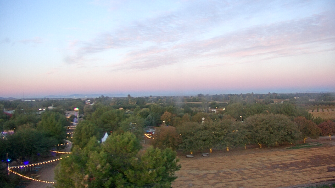 Thumbnail for current weather camera view from Schnepf Farms in Queen Creek, Arizona