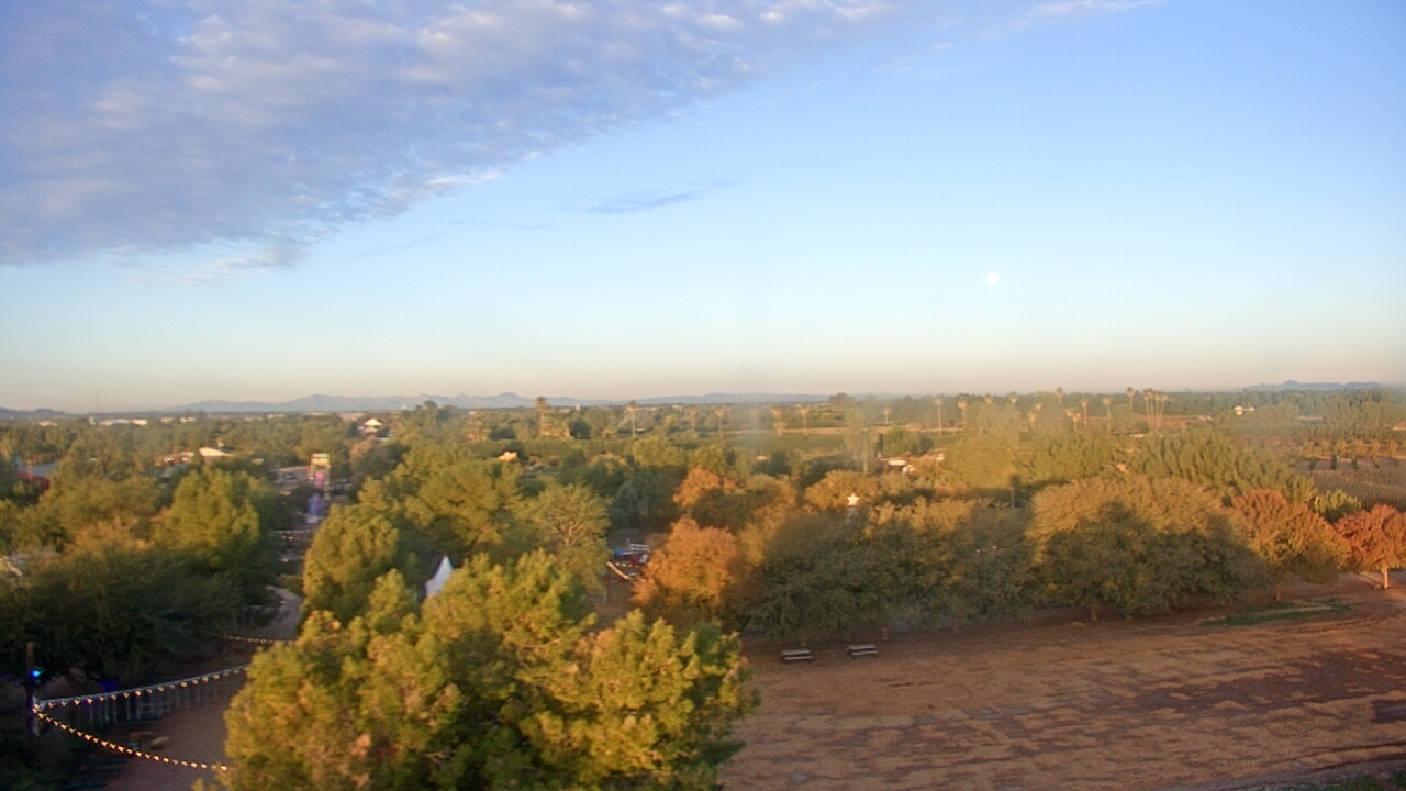 Thumbnail for current weather camera view from Schnepf Farms in Queen Creek, Arizona