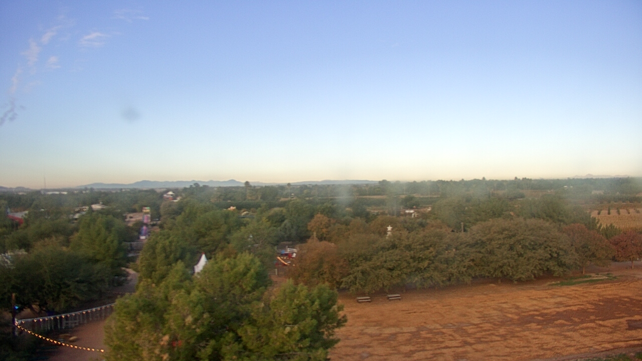 Thumbnail for current weather camera view from Schnepf Farms in Queen Creek, Arizona