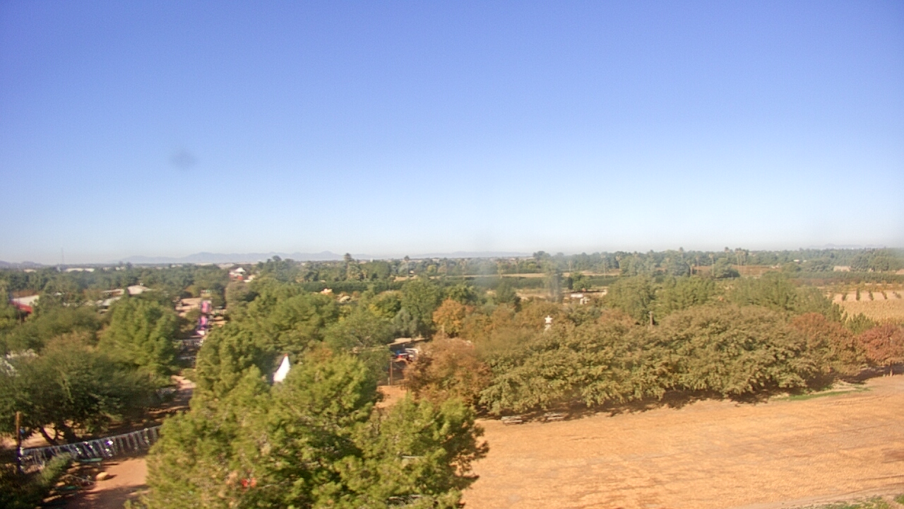 Thumbnail for current weather camera view from Schnepf Farms in Queen Creek, Arizona