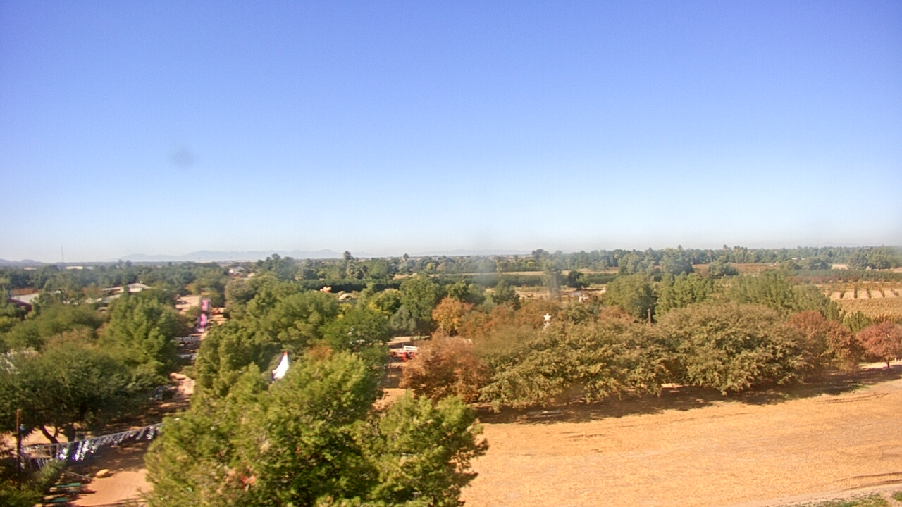 Thumbnail for current weather camera view from Schnepf Farms in Queen Creek, Arizona