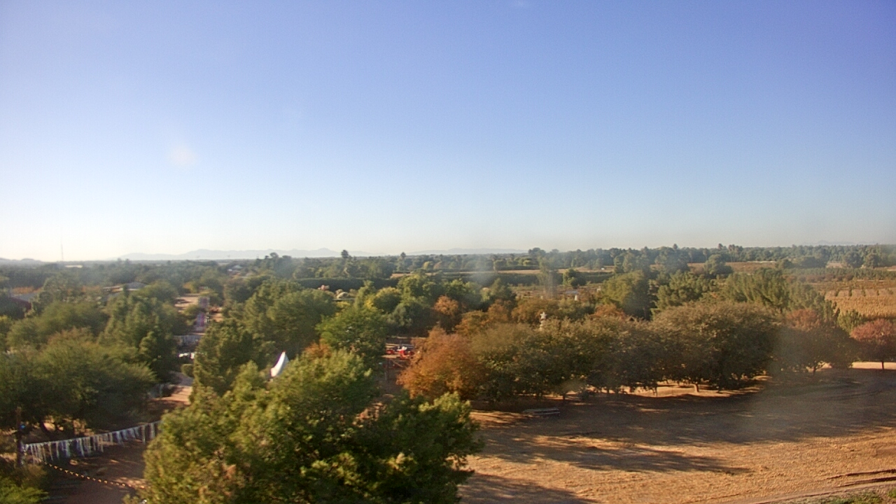 Thumbnail for current weather camera view from Schnepf Farms in Queen Creek, Arizona