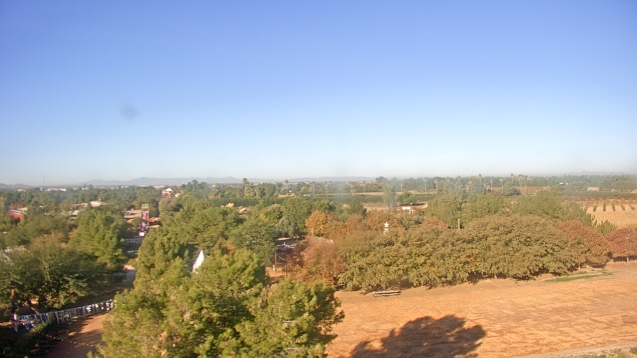 Thumbnail for current weather camera view from Schnepf Farms in Queen Creek, Arizona