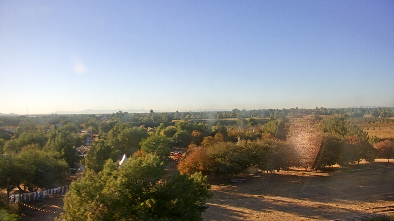 Thumbnail for current weather camera view from Schnepf Farms in Queen Creek, Arizona