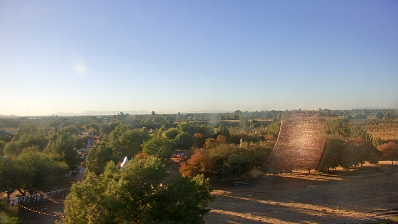 Thumbnail for current weather camera view from Schnepf Farms in Queen Creek, Arizona