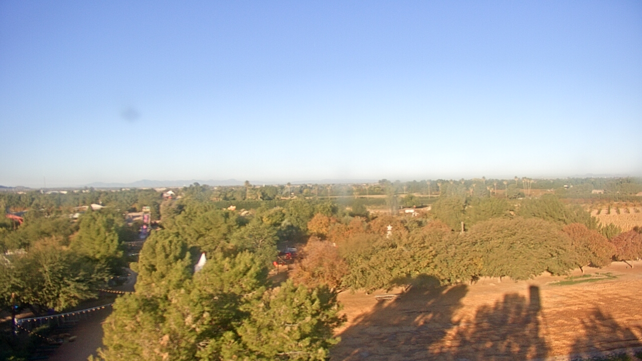 Thumbnail for current weather camera view from Schnepf Farms in Queen Creek, Arizona