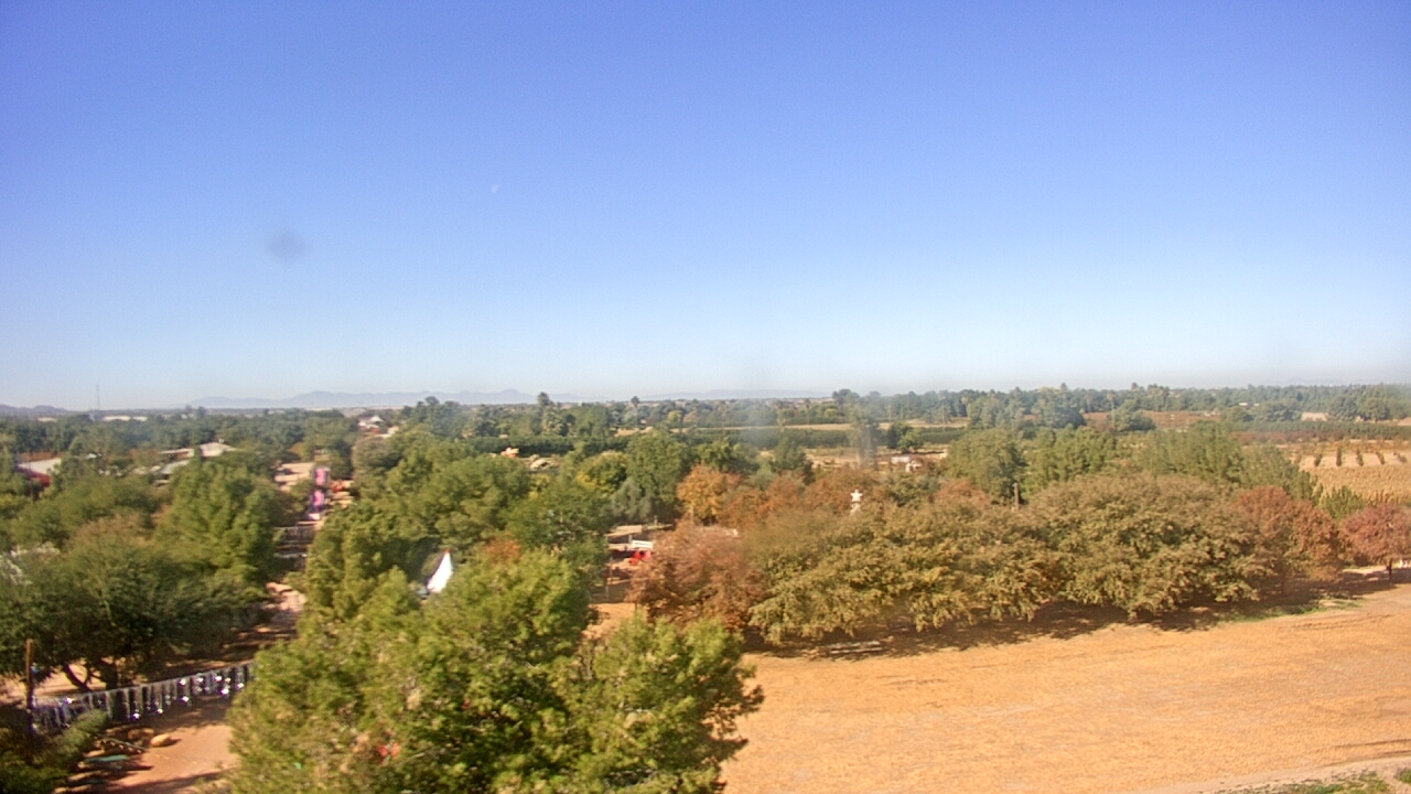 Thumbnail for current weather camera view from Schnepf Farms in Queen Creek, Arizona