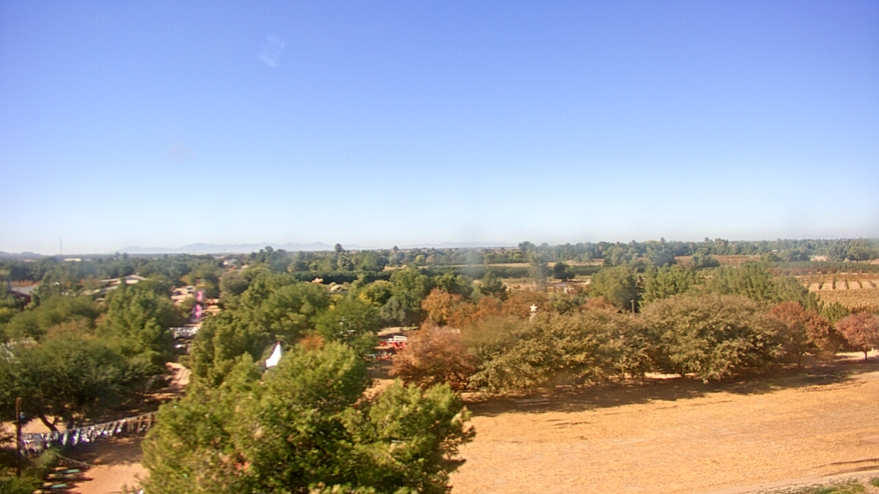 Thumbnail for current weather camera view from Schnepf Farms in Queen Creek, Arizona