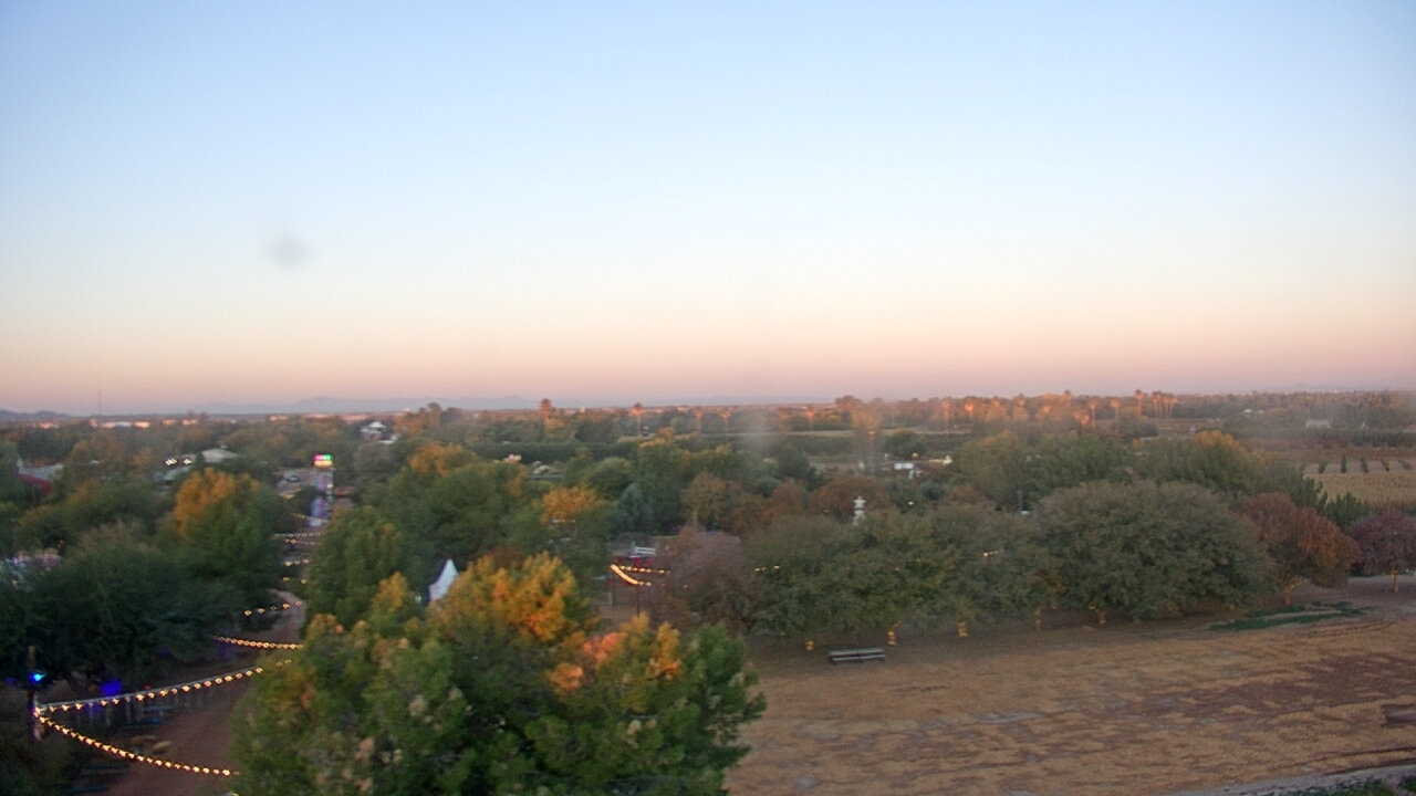 Thumbnail for current weather camera view from Schnepf Farms in Queen Creek, Arizona