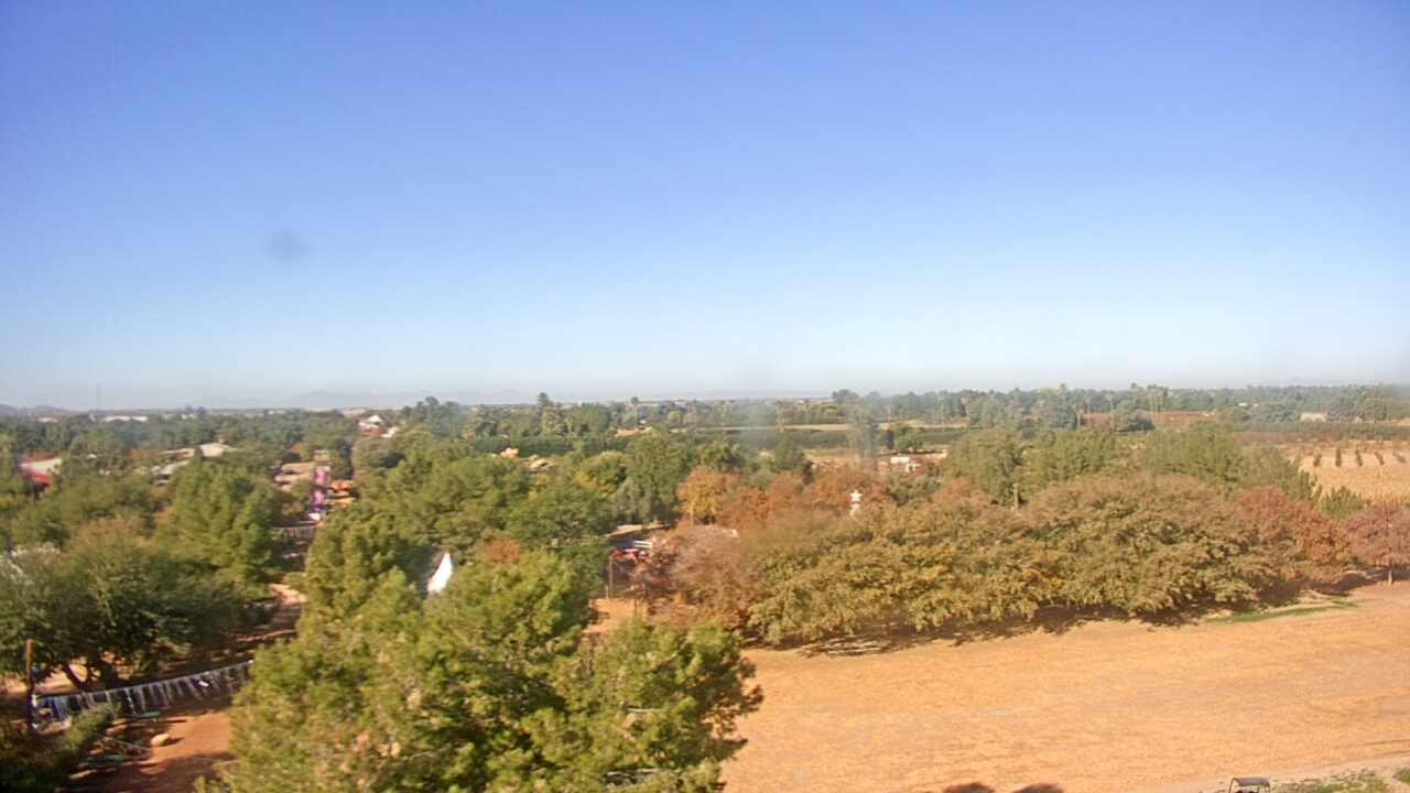 Thumbnail for current weather camera view from Schnepf Farms in Queen Creek, Arizona