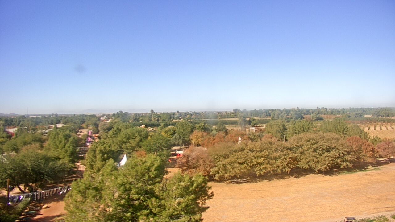 Thumbnail for current weather camera view from Schnepf Farms in Queen Creek, Arizona