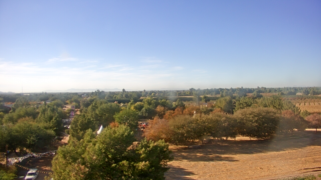 Thumbnail for current weather camera view from Schnepf Farms in Queen Creek, Arizona