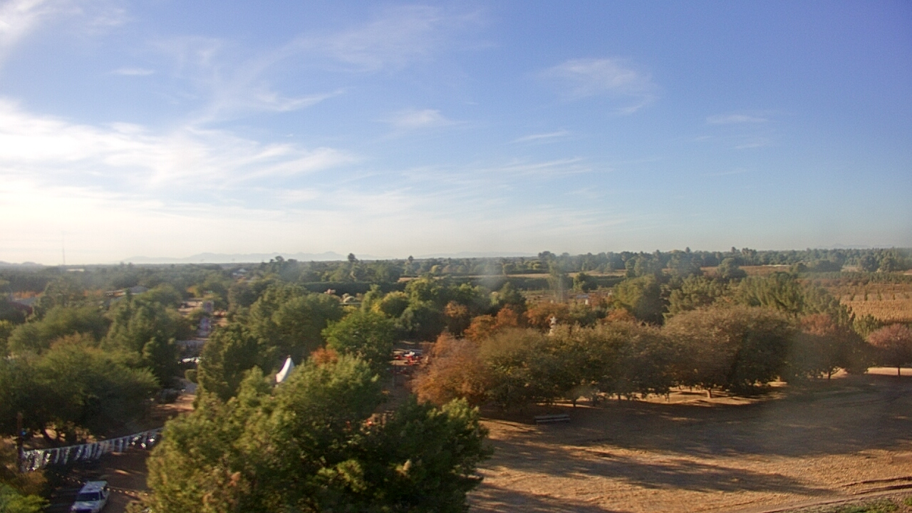Thumbnail for current weather camera view from Schnepf Farms in Queen Creek, Arizona