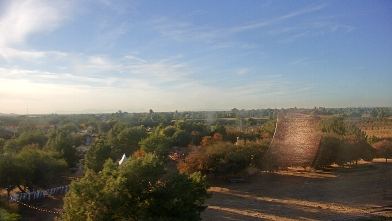 Thumbnail for current weather camera view from Schnepf Farms in Queen Creek, Arizona