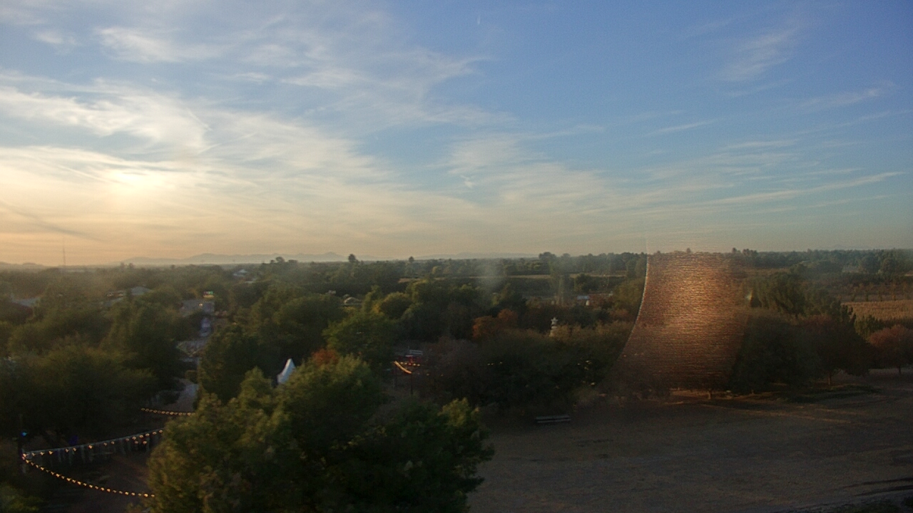 Thumbnail for current weather camera view from Schnepf Farms in Queen Creek, Arizona