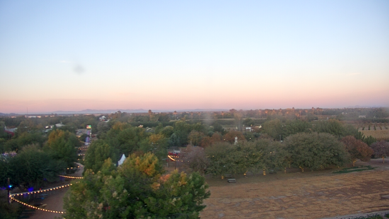 Thumbnail for current weather camera view from Schnepf Farms in Queen Creek, Arizona