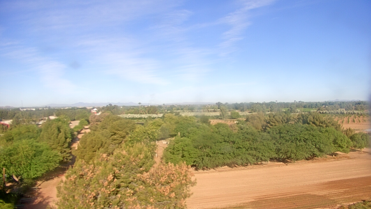 Thumbnail for current weather camera view from Schnepf Farms in Queen Creek, Arizona