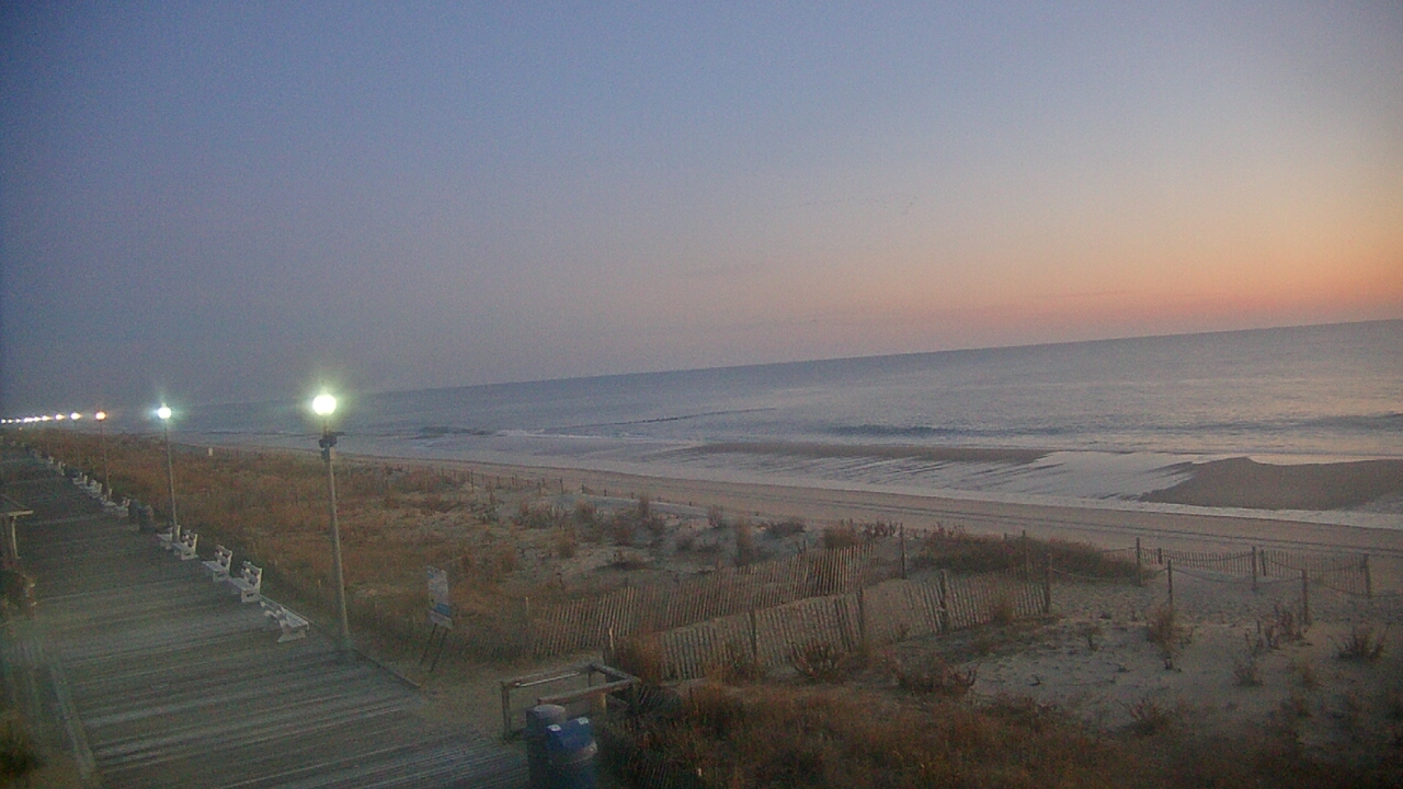 Thumbnail for current weather camera view from Boardwalk Plaza Hotel in Rehoboth Beach, Delaware