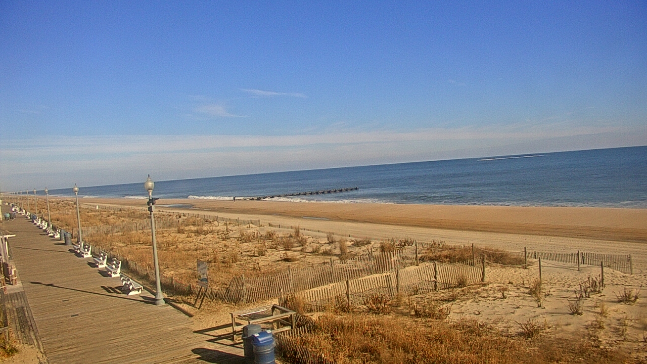 Thumbnail for current weather camera view from Boardwalk Plaza Hotel in Rehoboth Beach, Delaware
