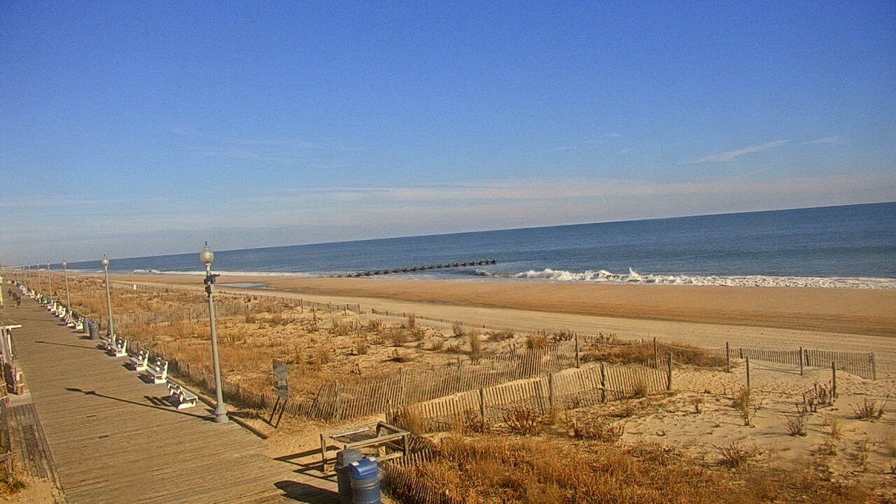 Thumbnail for current weather camera view from Boardwalk Plaza Hotel in Rehoboth Beach, Delaware