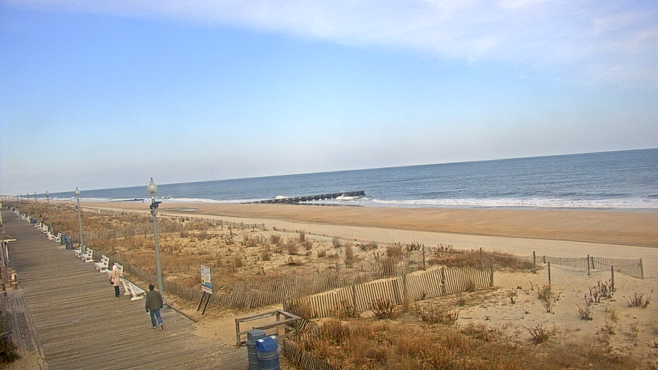 Thumbnail for current weather camera view from Boardwalk Plaza Hotel in Rehoboth Beach, Delaware