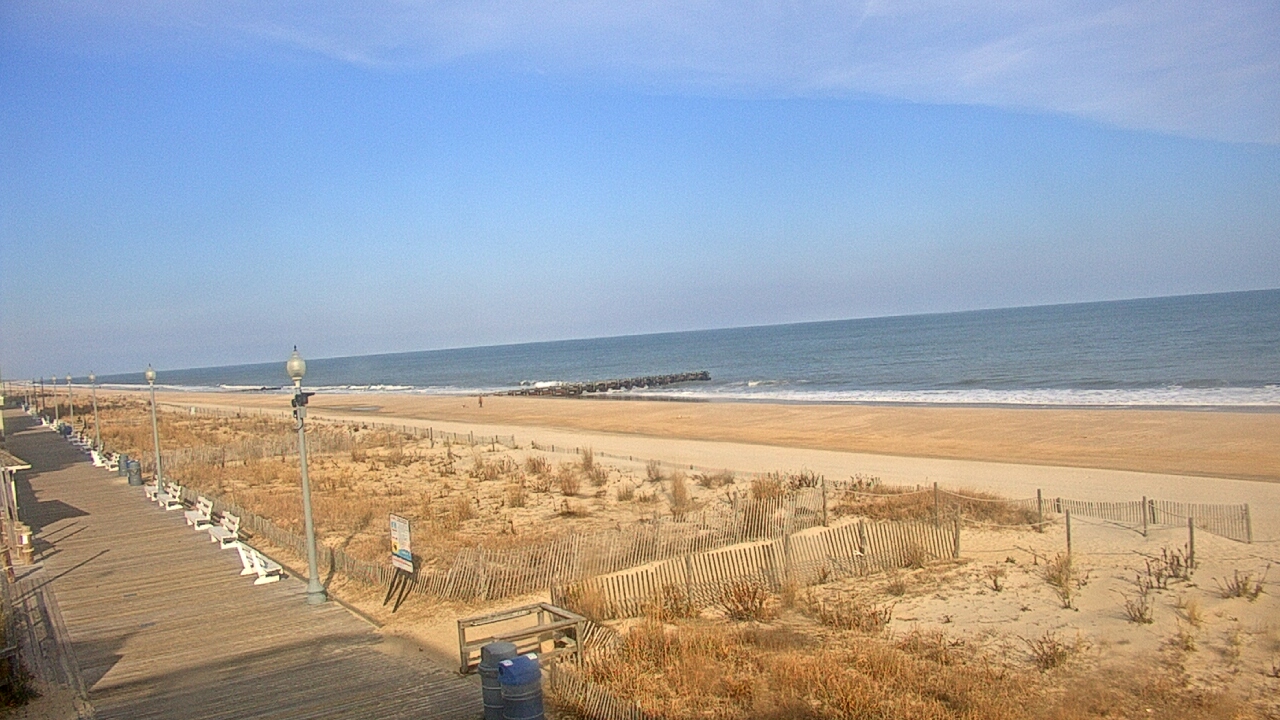 Thumbnail for current weather camera view from Boardwalk Plaza Hotel in Rehoboth Beach, Delaware