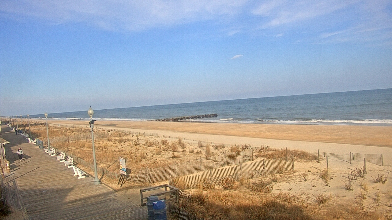 Thumbnail for current weather camera view from Boardwalk Plaza Hotel in Rehoboth Beach, Delaware