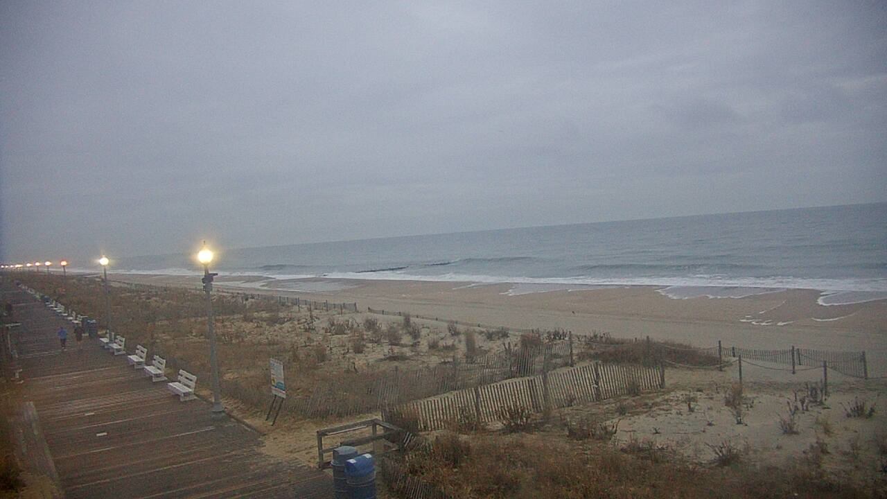Thumbnail for current weather camera view from Boardwalk Plaza Hotel in Rehoboth Beach, Delaware