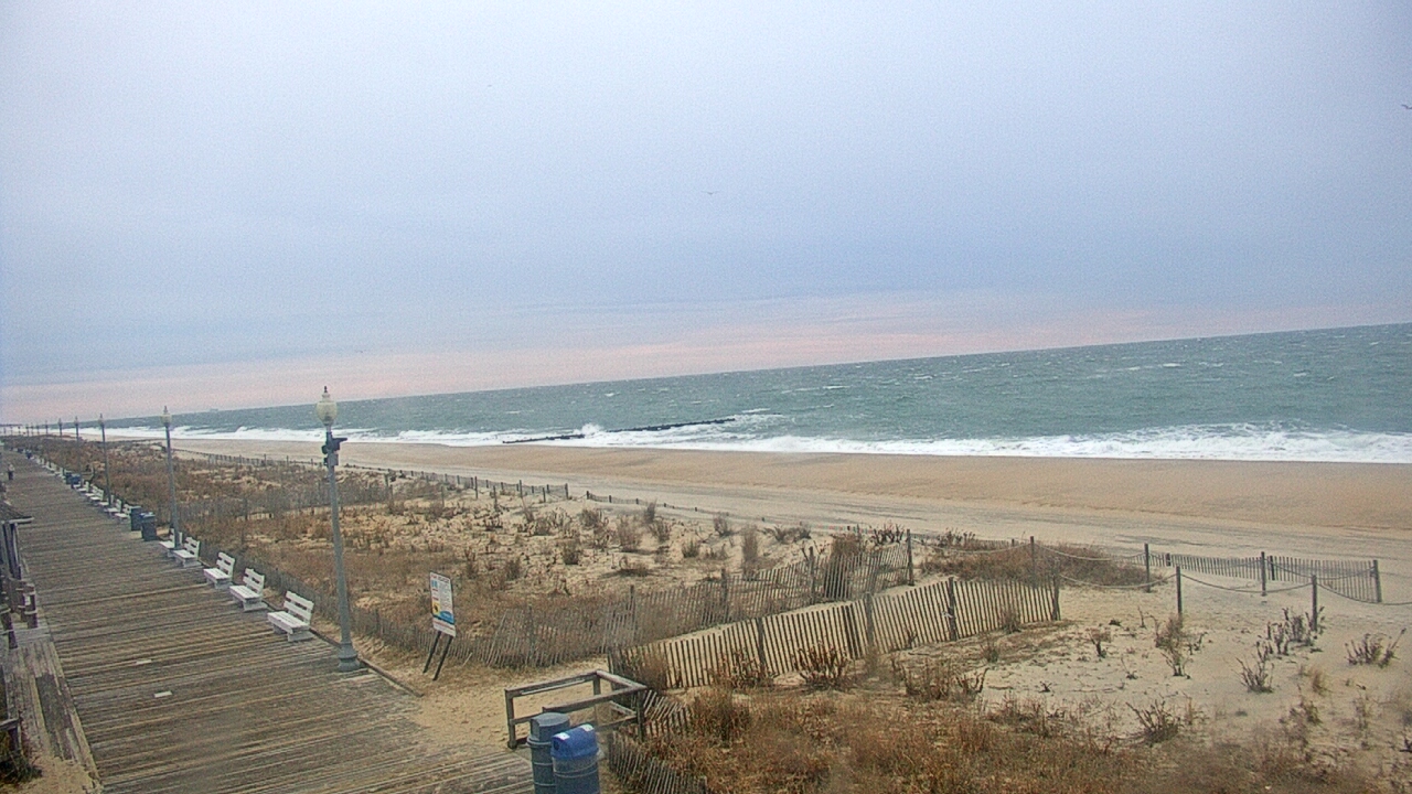 Thumbnail for current weather camera view from Boardwalk Plaza Hotel in Rehoboth Beach, Delaware